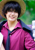 Cosplay-Cover: Monkey D. Luffy [Strong World - Mafia Version]