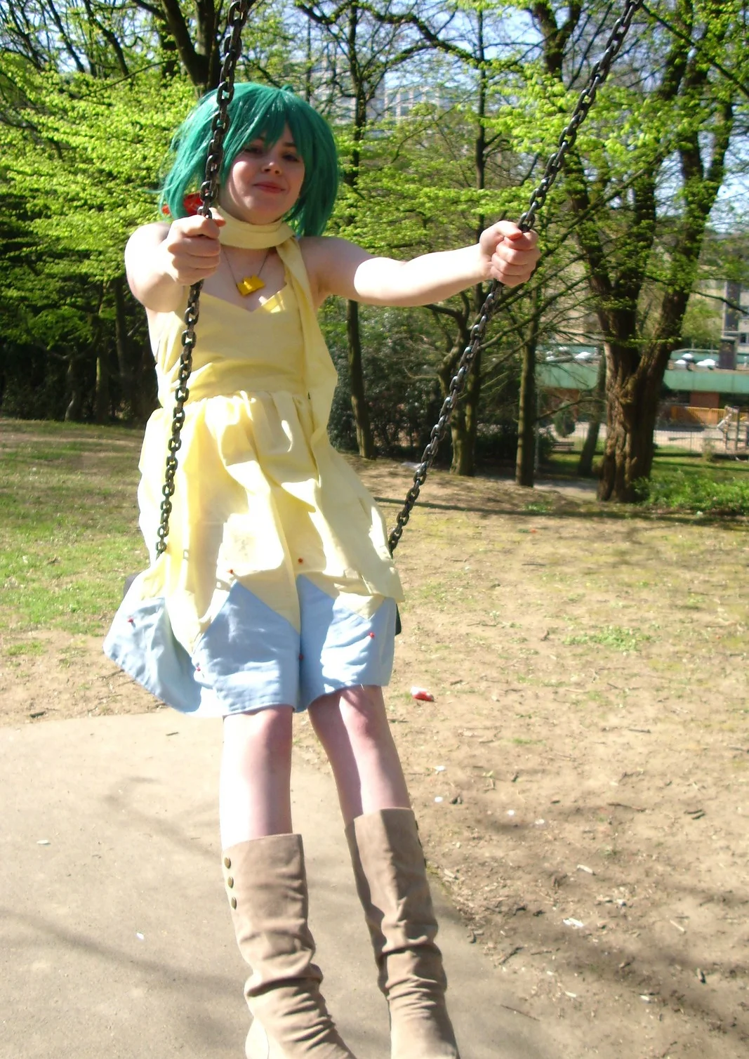 Cosplay-Cover: Ranka Lee - Gelbes Kleidchen