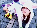 Cosplay-Cover: Gatomon [mit Karis Pfeife]