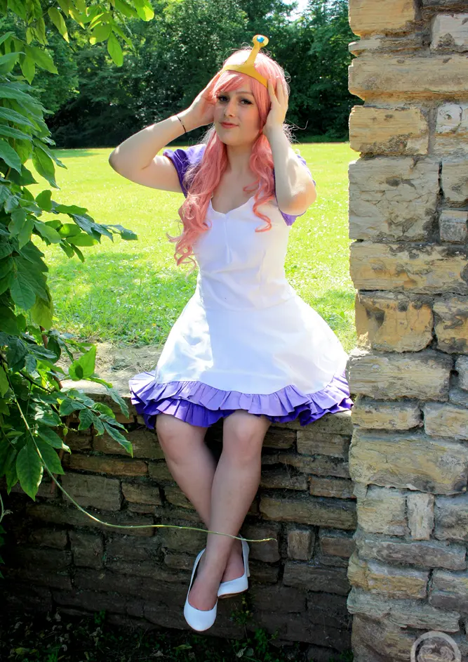 Cosplay-Cover: Princess Bubblegum » trouble in lumpy space.