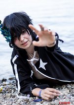 Cosplay-Cover: Black Rock Shooter männliche Version