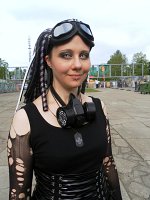 Cosplay-Cover: Cyber-Goth [SILVER DUST]