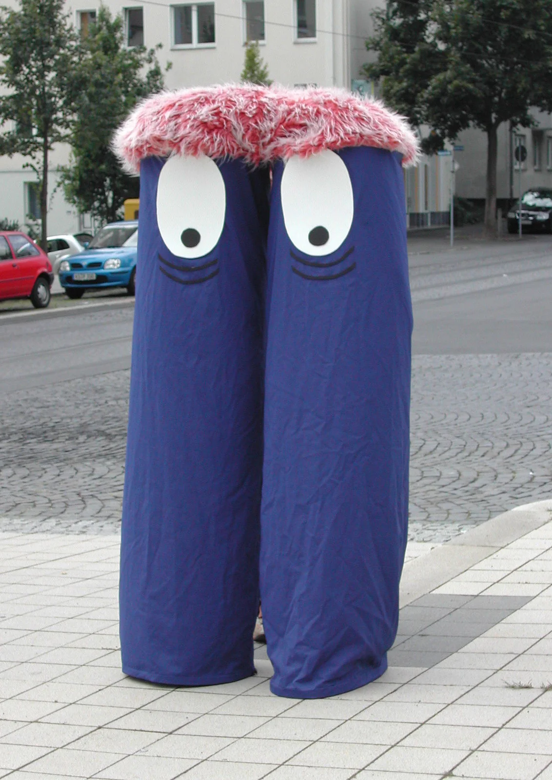 Cosplay-Cover: linkes Bein vom Momratz
