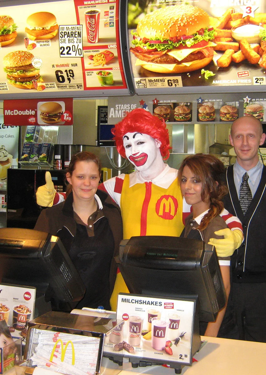 Cosplay-Cover: Ronald McDonald