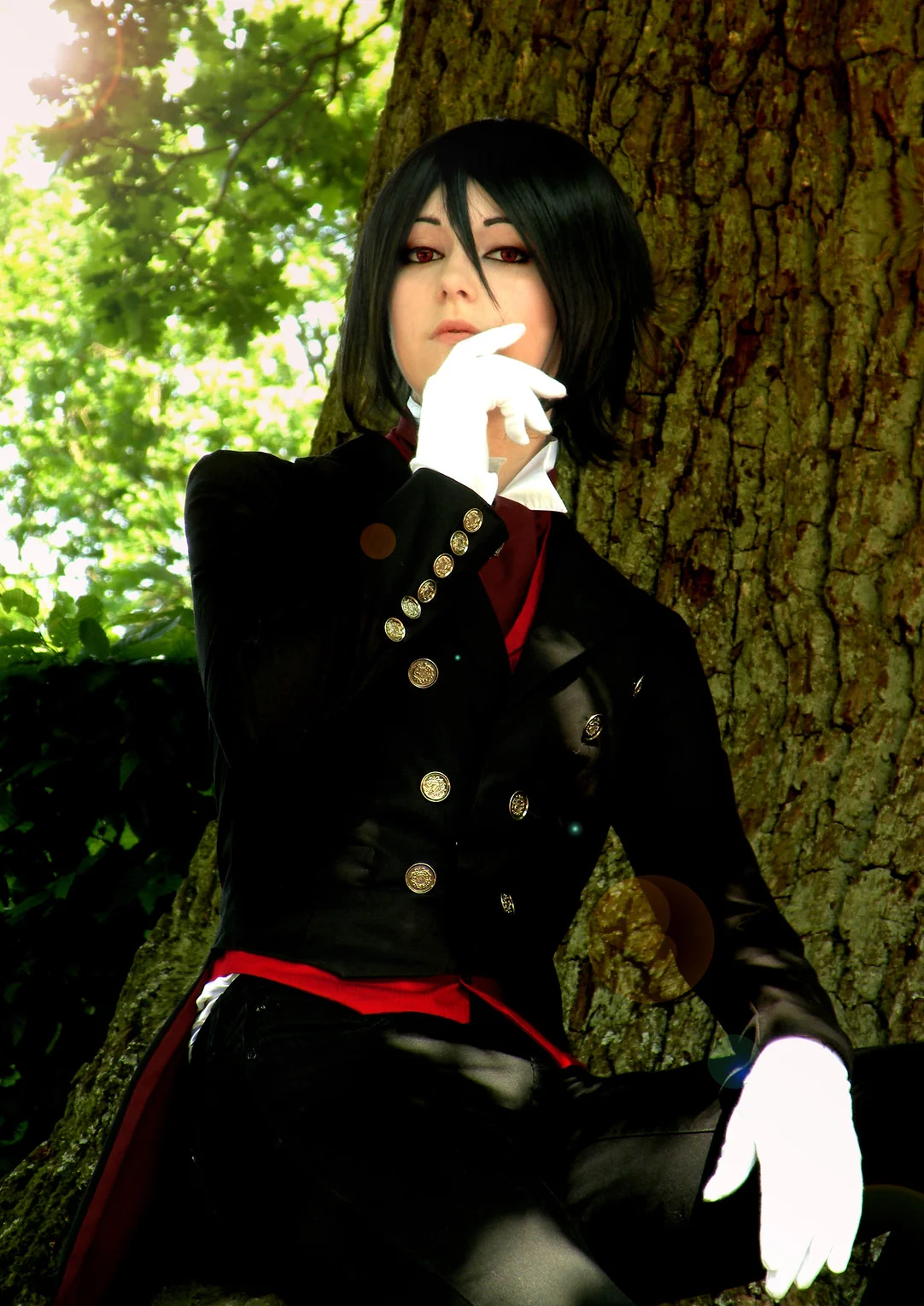 Cosplay-Cover: Sebastian Michaelis [Red Mode]
