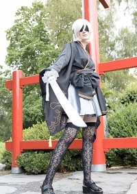 Cosplay-Cover: 2B Kimono Version (Fanart)