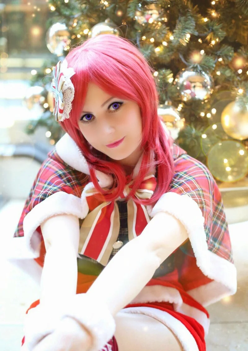 Cosplay-Cover: Maki Nishikino [Christmas Version]