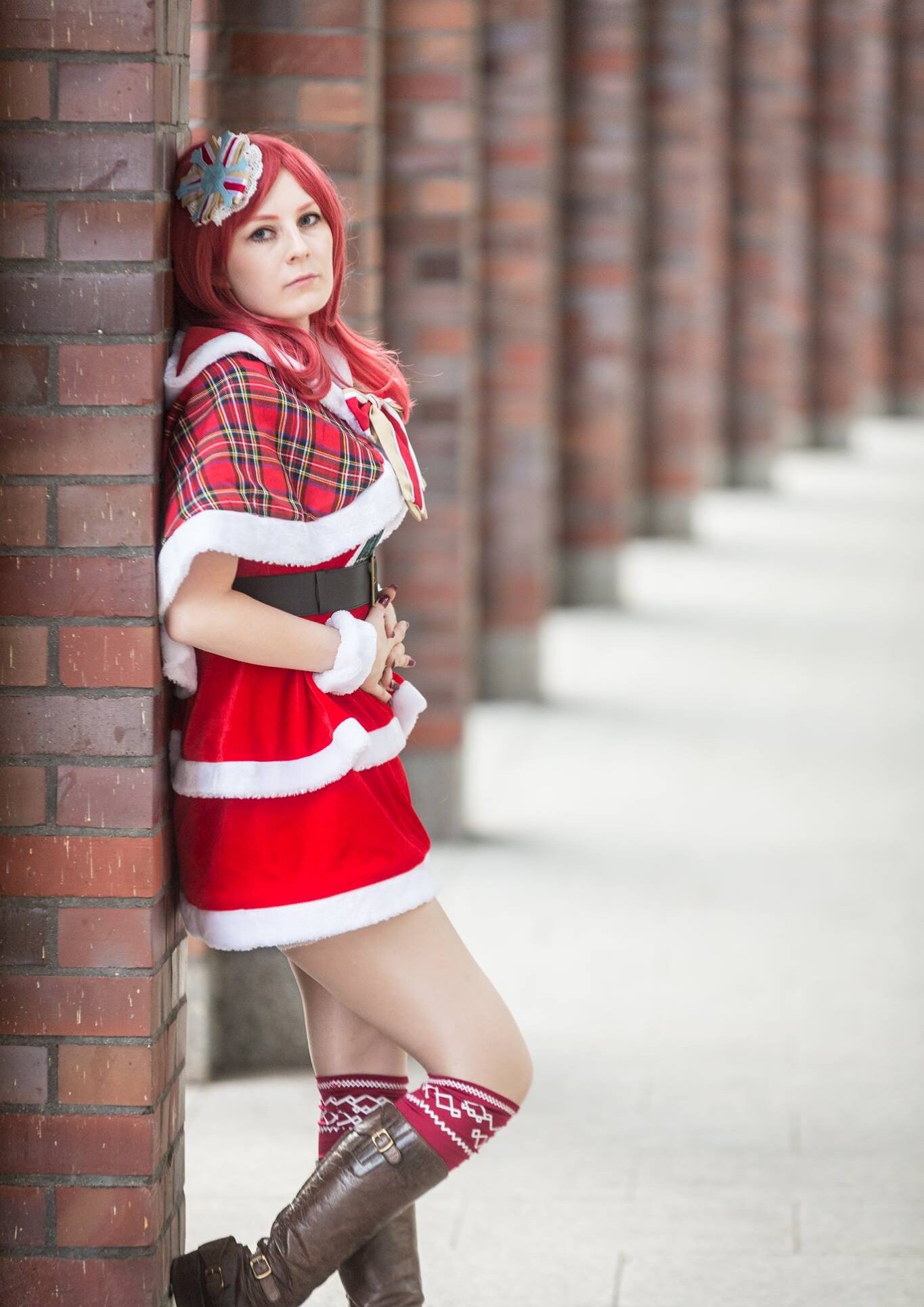 Cosplay-Cover: Maki Nishikino [Christmas Version]