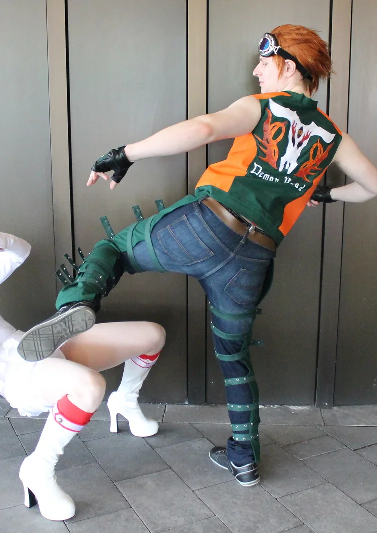 Cosplay-Cover: Hwoarang - Dark Resurrection Version