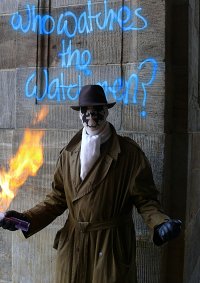 Cosplay-Cover: Rorschach (Watchmen)