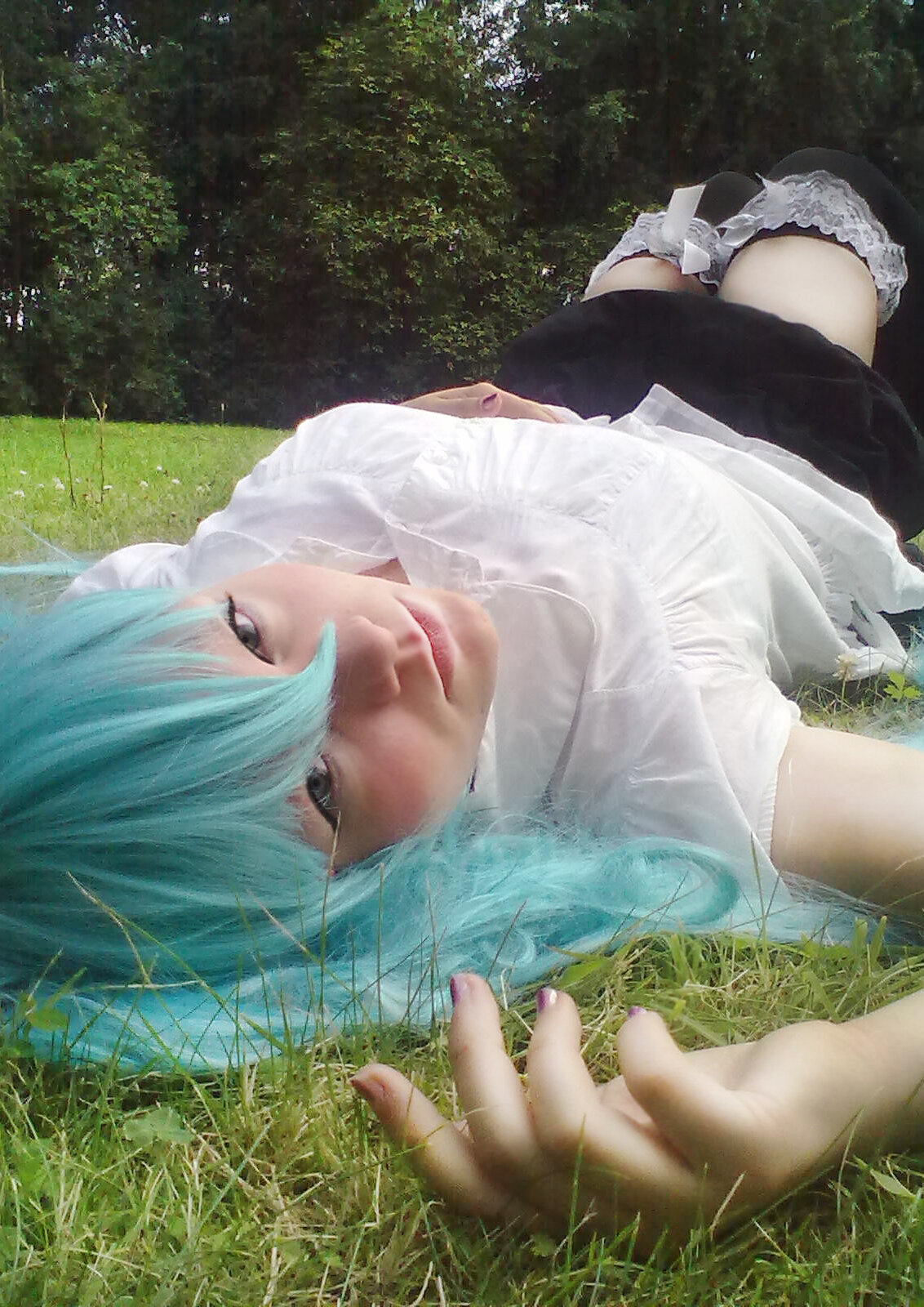 Cosplay-Cover: Miku Hatsune world is mine