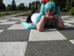 Cosplay-Cover: Miku Hatsune ~World is mine~