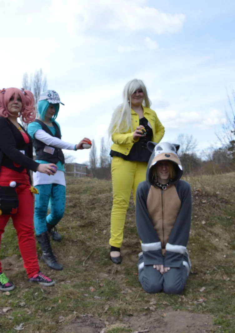 Cosplay-Cover: Pokémontrainer (Typ Wasser)
