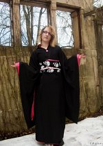 Cosplay-Cover: Kimono-Gal (black/pink)