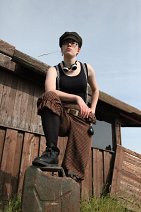 Cosplay-Cover: Adriana Langdale (Mechanikerin) (Landgang)