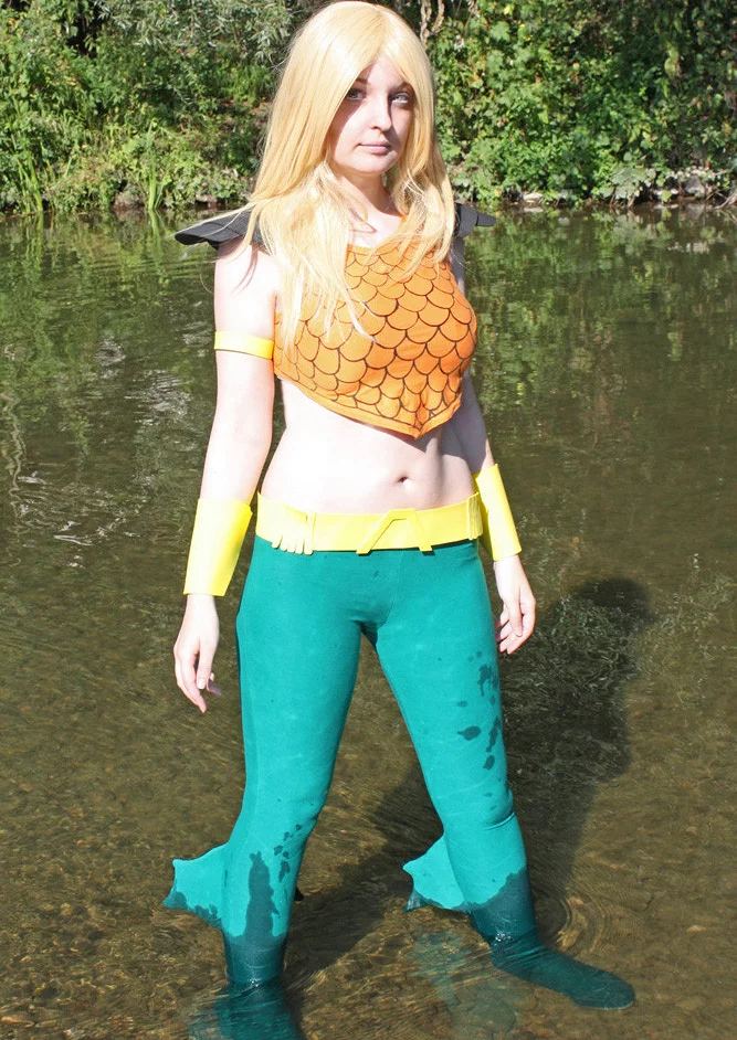 Cosplay-Cover: Aquawoman (Anna Curry)