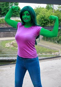 Cosplay-Cover: She-Hulk (Jennifer Walters)