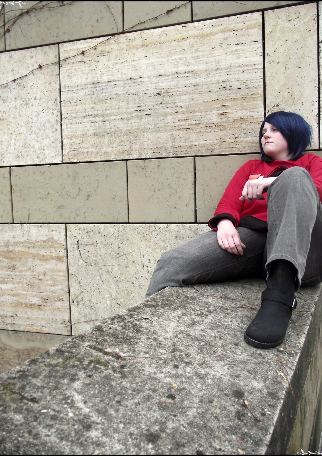 Cosplay-Cover: Athrun Zala [Orb-Jacke]