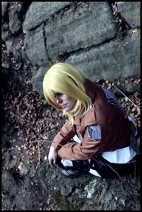 Cosplay-Cover: Christa Renz (Scouting Legion)
