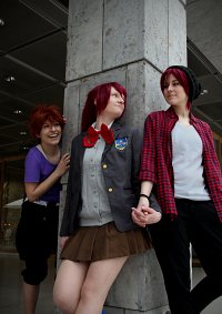 Cosplay-Cover: Gou Matsuoka (Schuluniform)