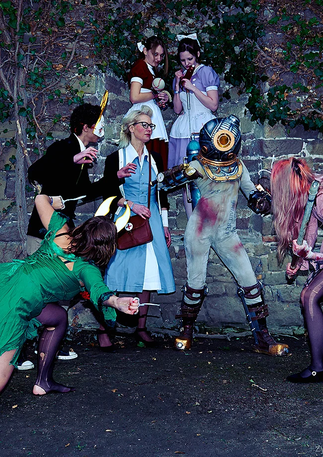 Cosplay-Cover: Splicer