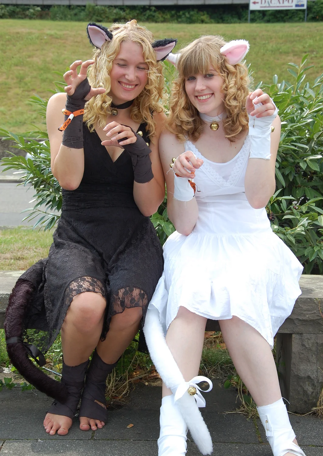 Cosplay-Cover: Catgirl/ Schwarz