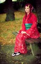 Cosplay-Cover: Kushina Uzumaki [Blumen Kimono]