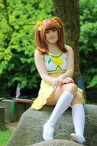 Cosplay-Cover: Mikuru Asahina [Lemon Cheerleader]