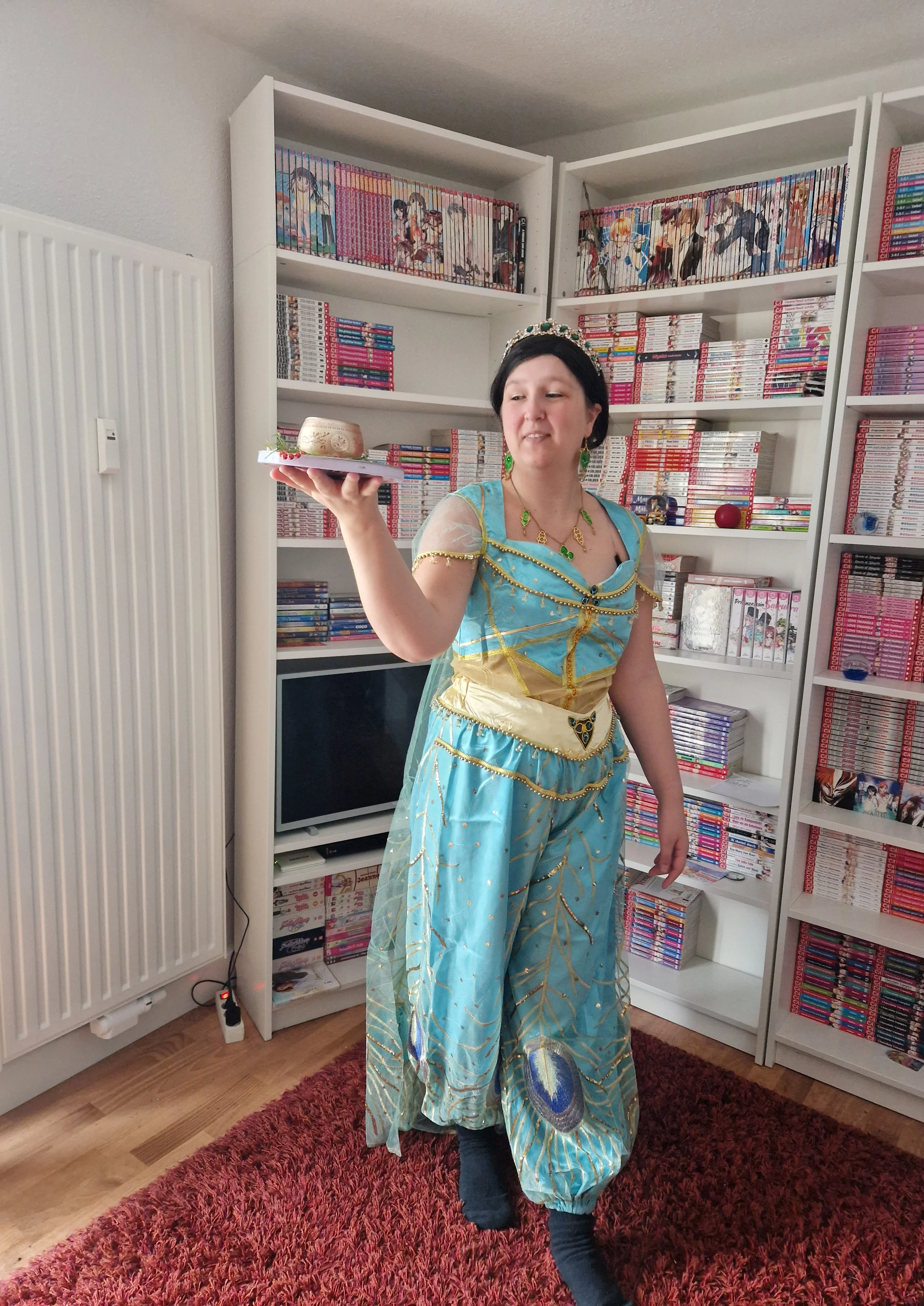 Cosplay-Cover: Jasmin Real (2.Version - grün)
