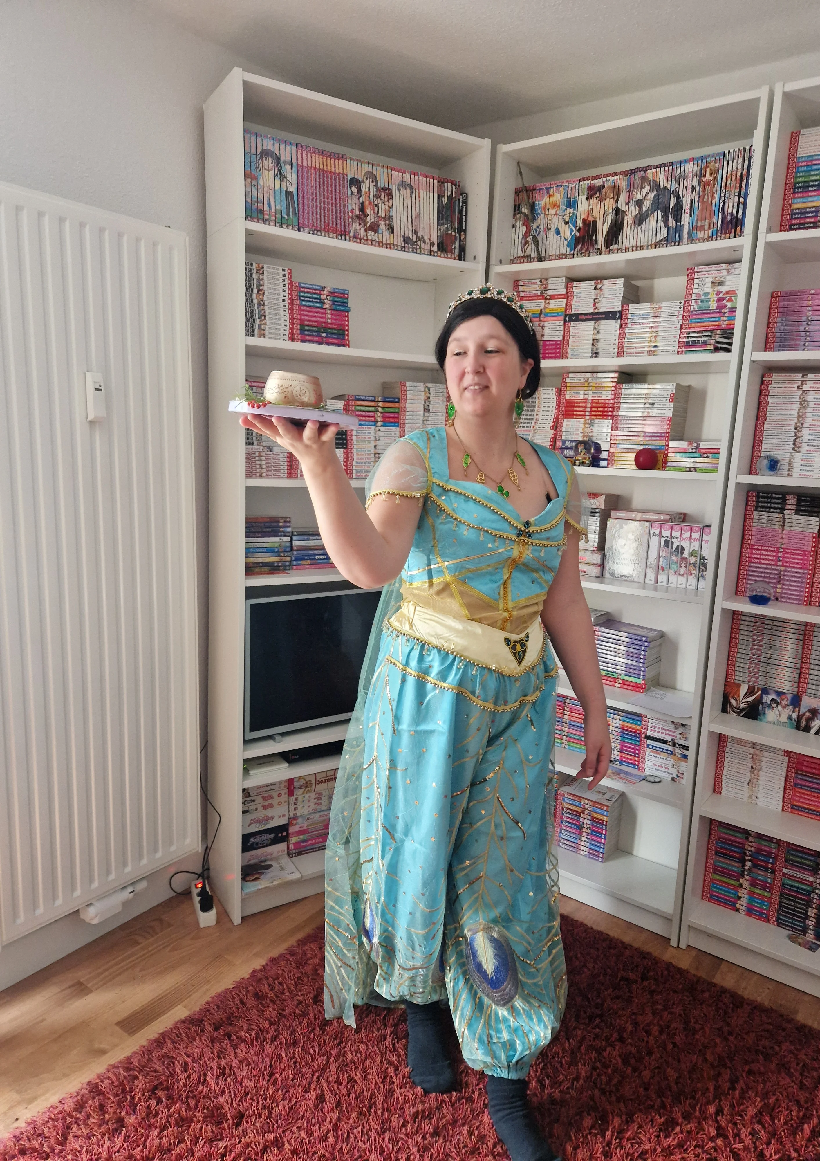 Cosplay-Cover: Jasmin Real (2.Version - grün)
