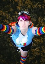 Cosplay-Cover: Rainbow Dash Gijinka