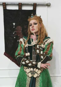 Cosplay-Cover: Anna Henrietta: Grünes Kleid