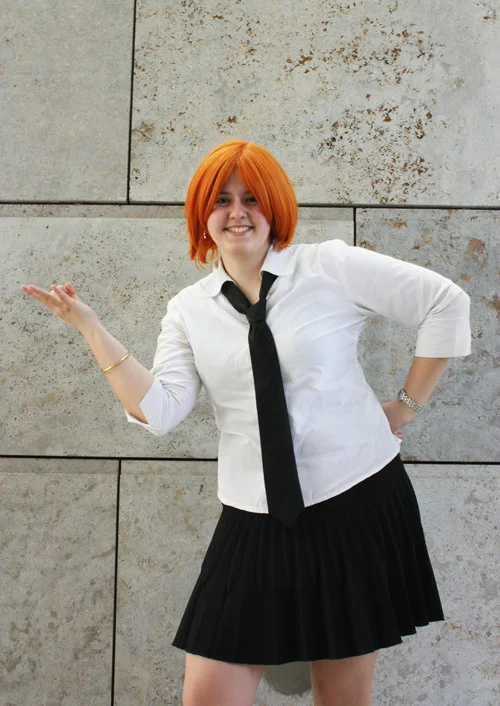 Cosplay-Cover: Nami - Schuluniform