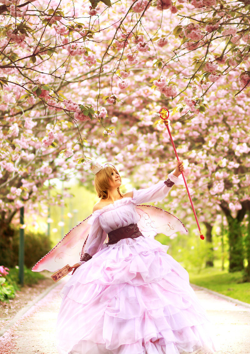 Cosplay-Cover: Card Captor Sakura (Schmetterlingsprinzessin)