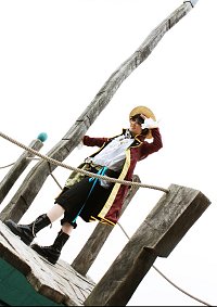 Cosplay-Cover: Monkey D. Luffy [Steam Punk]