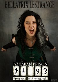 Cosplay-Cover: Bellatrix Lestrange