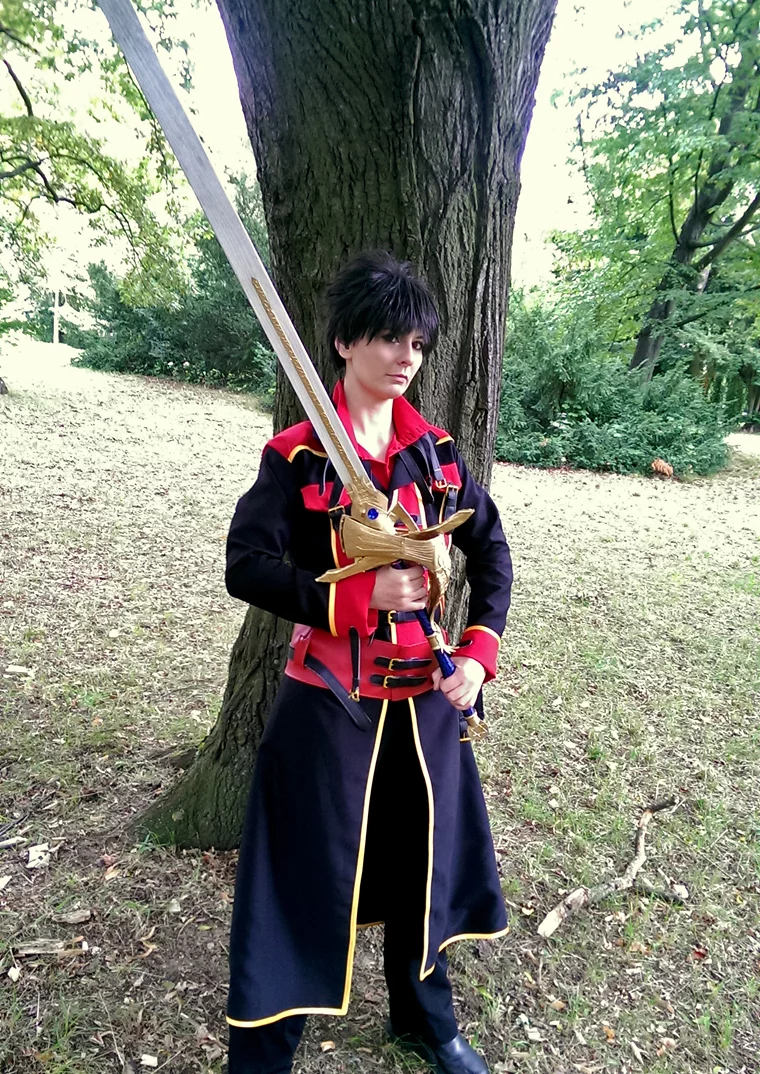 Cosplay-Cover: Fuma Monou (Artbook Version)