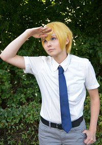 Cosplay-Cover: Takaishi Takeru [Digimon Adventure Tri - Schulunif