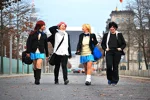 Cosplay-Cover: Erza Scarlet [Schuluniform]