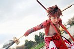 Cosplay-Cover: Yukimura Sanada (geliehen)