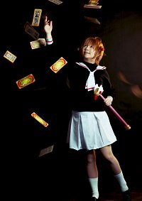 Cosplay-Cover: Kinomoto Sakura [Winter Schuluniform]