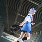 Cosplay: Ayanami Rei [Schuluniform]