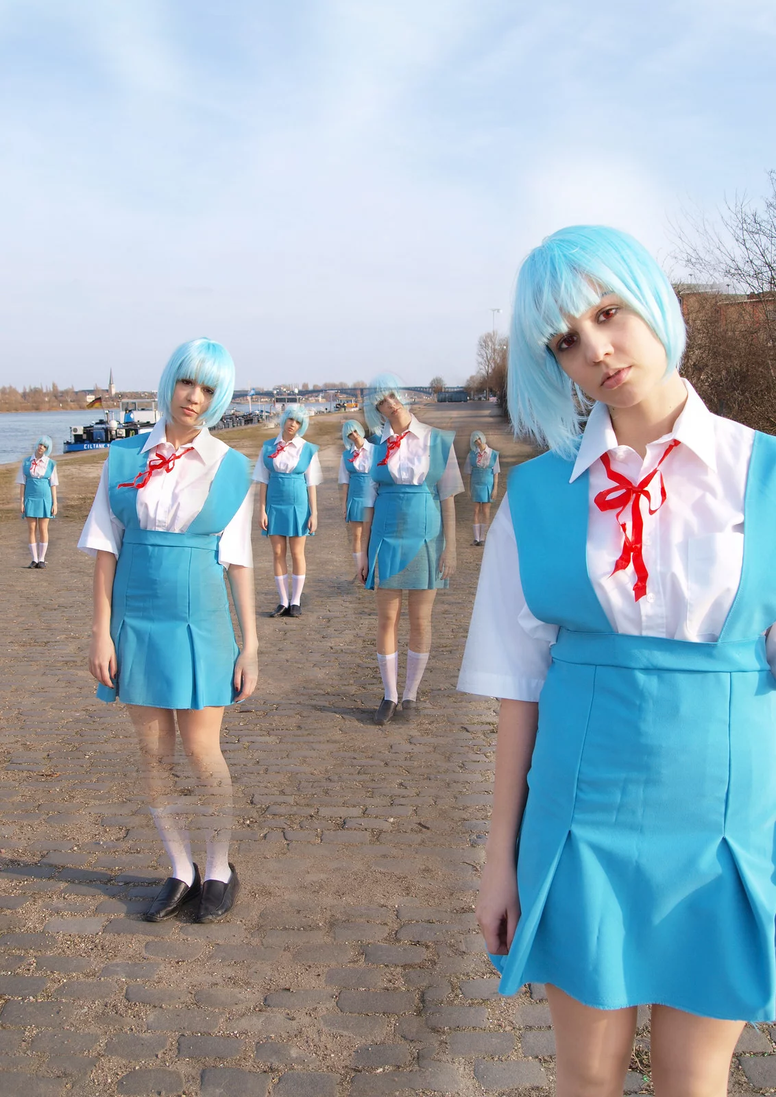 Cosplay-Cover: Ayanami Rei [Schuluniform]