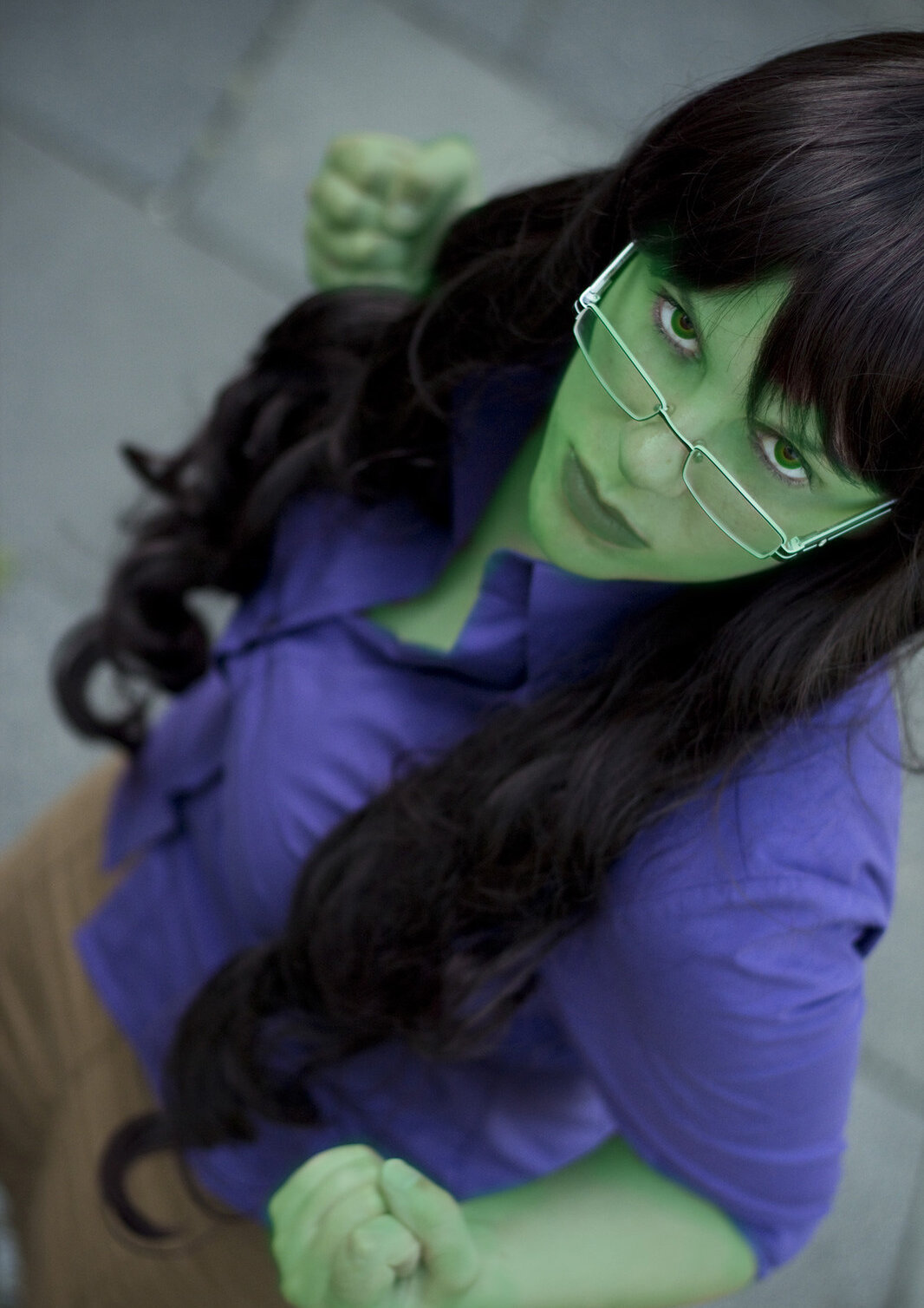 Cosplay-Cover: Bruce Banner (Genderbend)