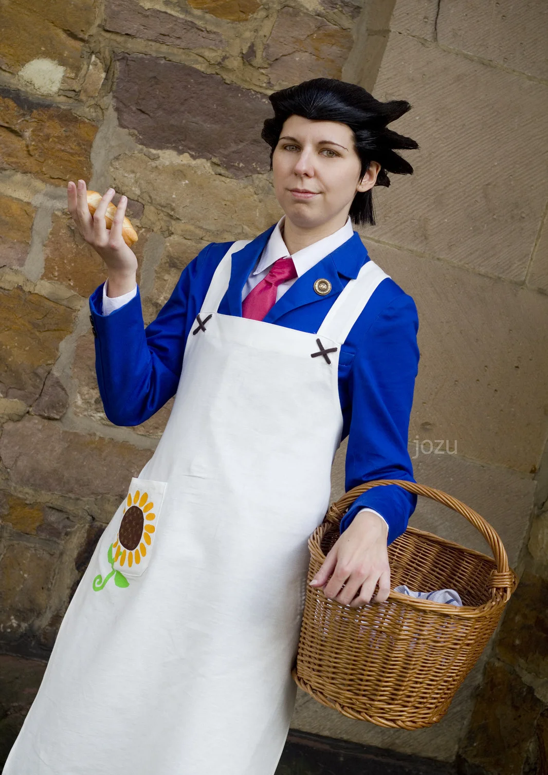 Cosplay-Cover: Naruhodō Ryūichi (Bäcker)
