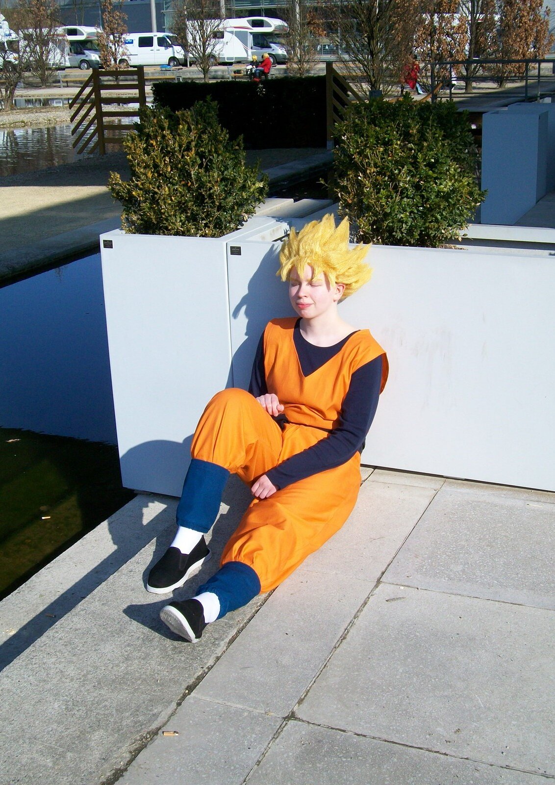 Cosplay-Cover: Son Goten SSJ