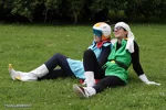 Cosplay-Cover: Super-Saiyawoman