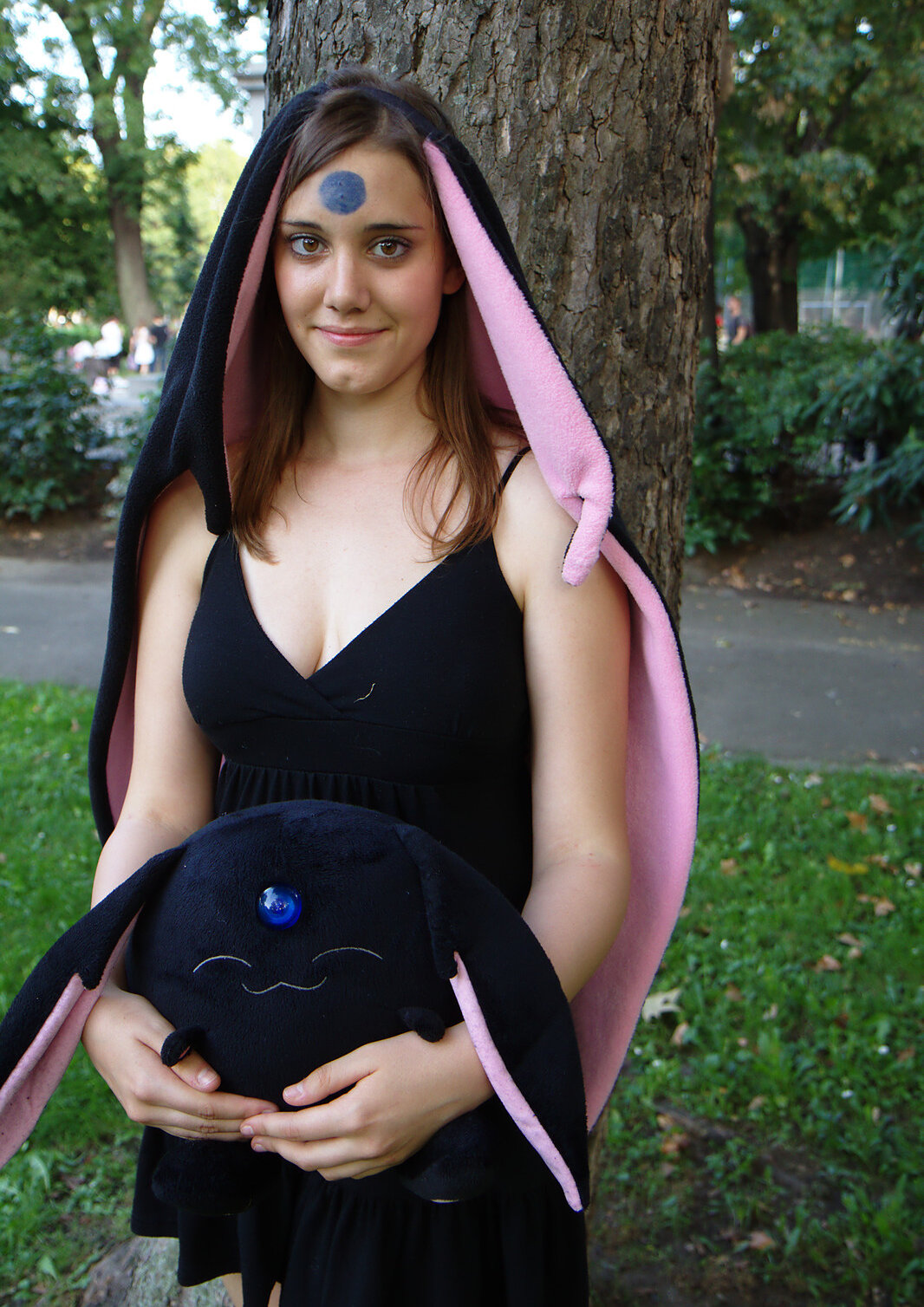 Cosplay-Cover: Mokona Modoki -schwarz-