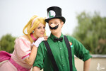 Cosplay-Cover: Prinzessin Peach [Vintage Super Mario Bros]