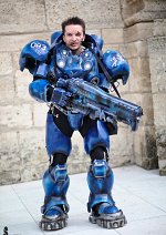Cosplay-Cover: Space Marine (Starcraft)